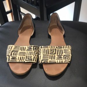 Madewell Thea Calf Hair Flats